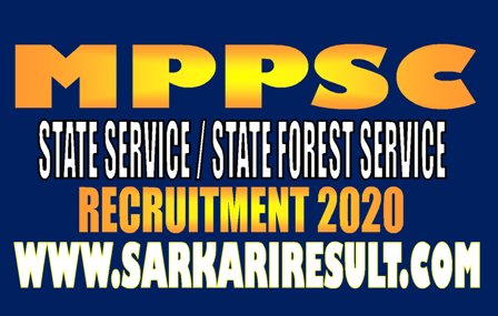 MP MPPSC Pre SSE / SFE Recruitment 2020