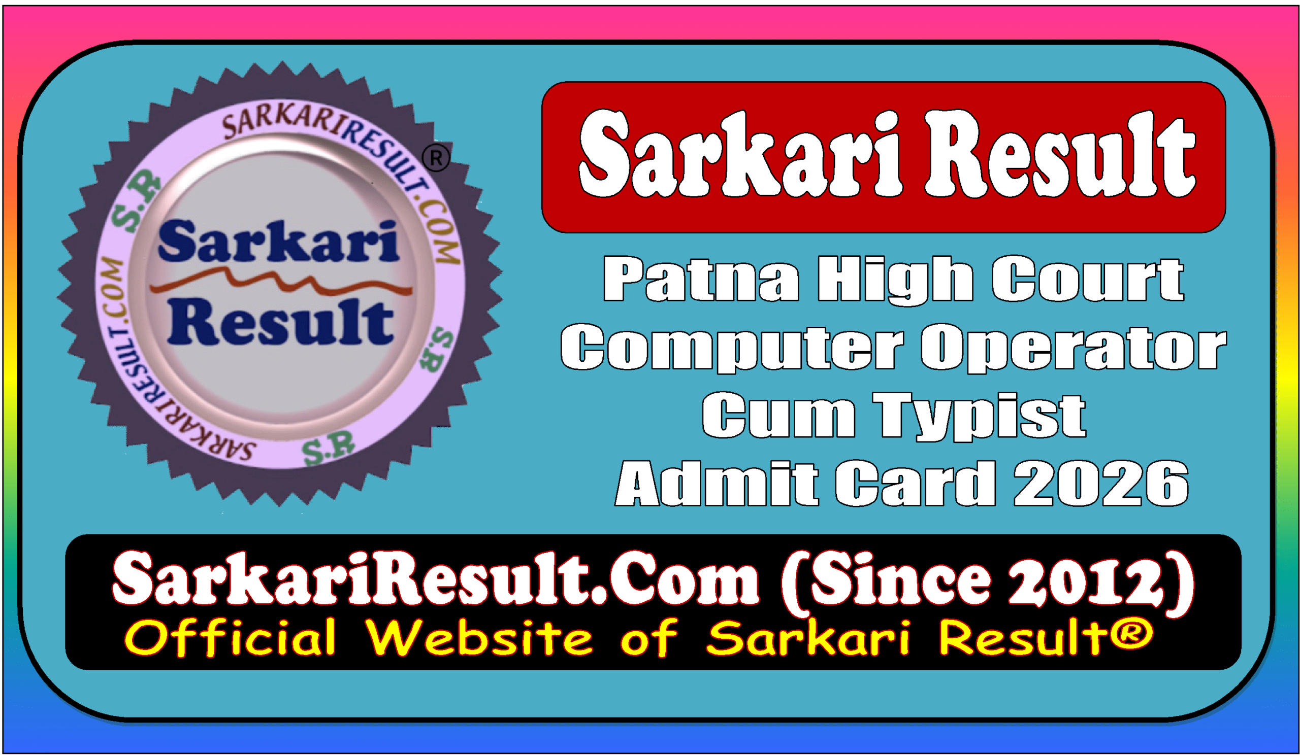 Patna High Court Admit Card 2026 Patna High Court