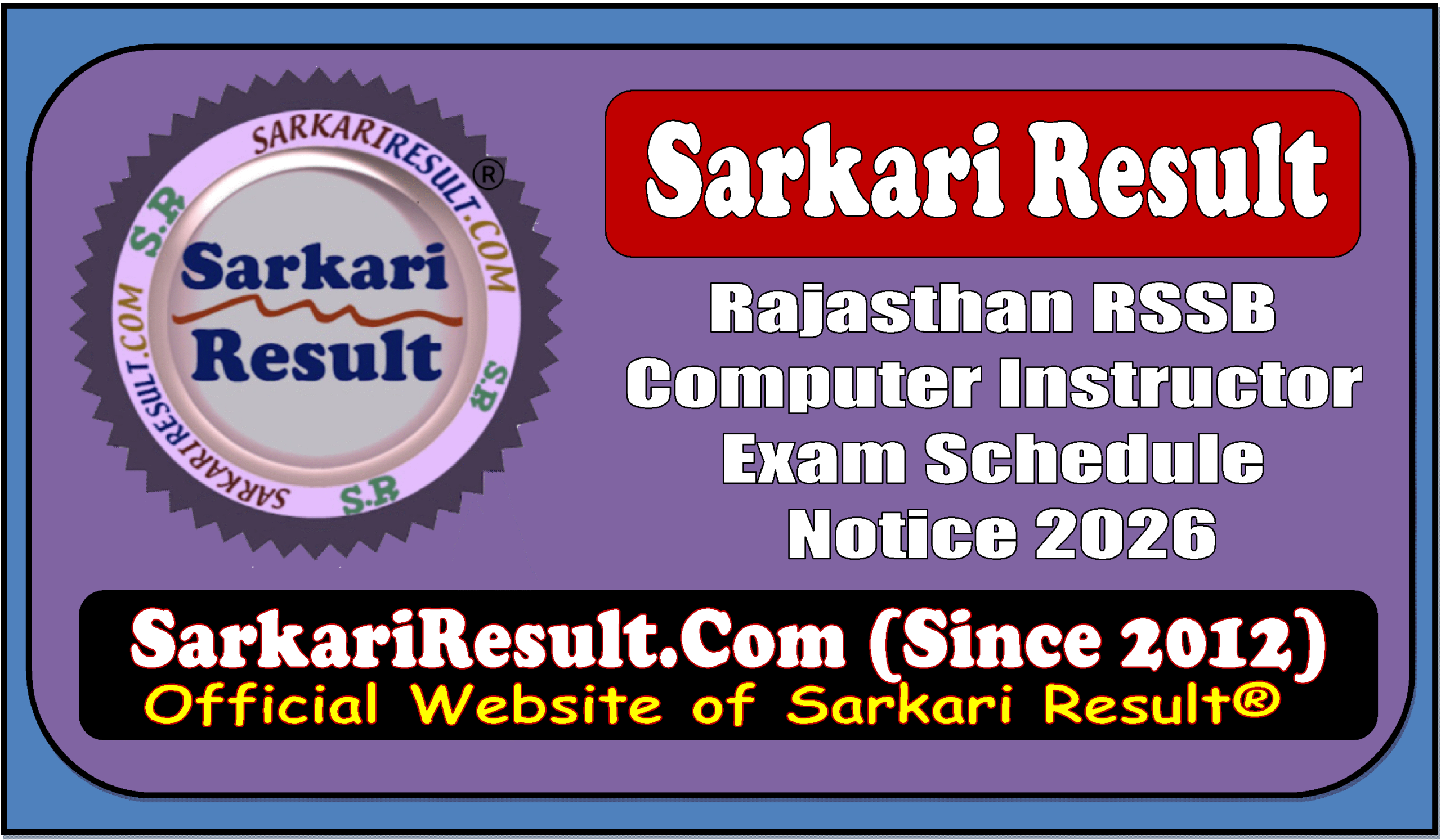 RSSB Computer