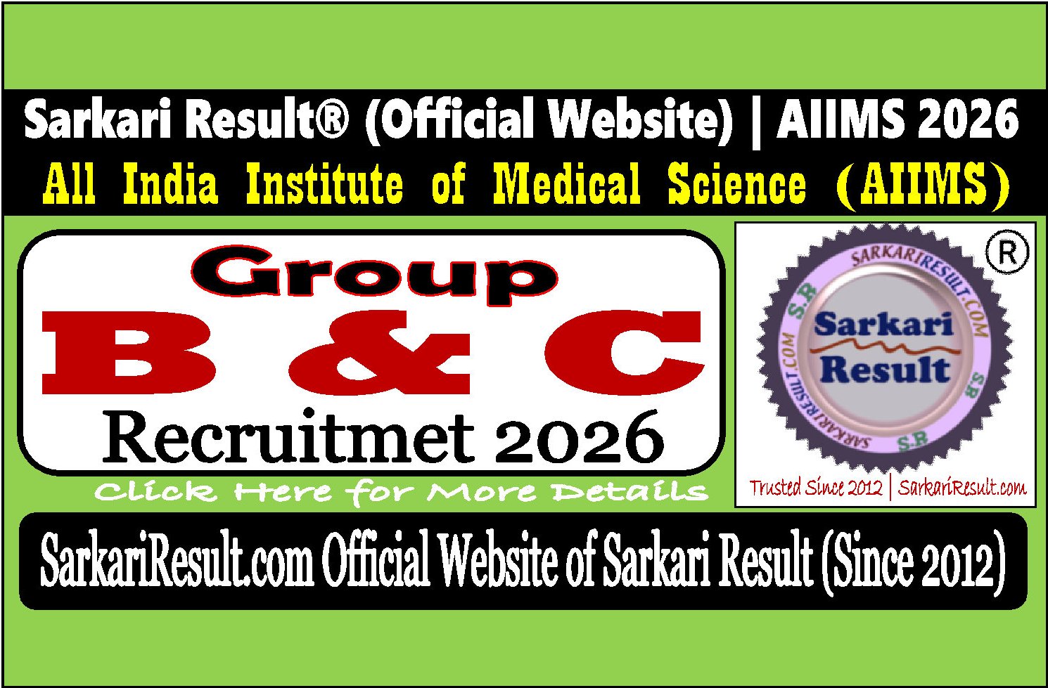 AIIMS 2026 AIIMS 2026