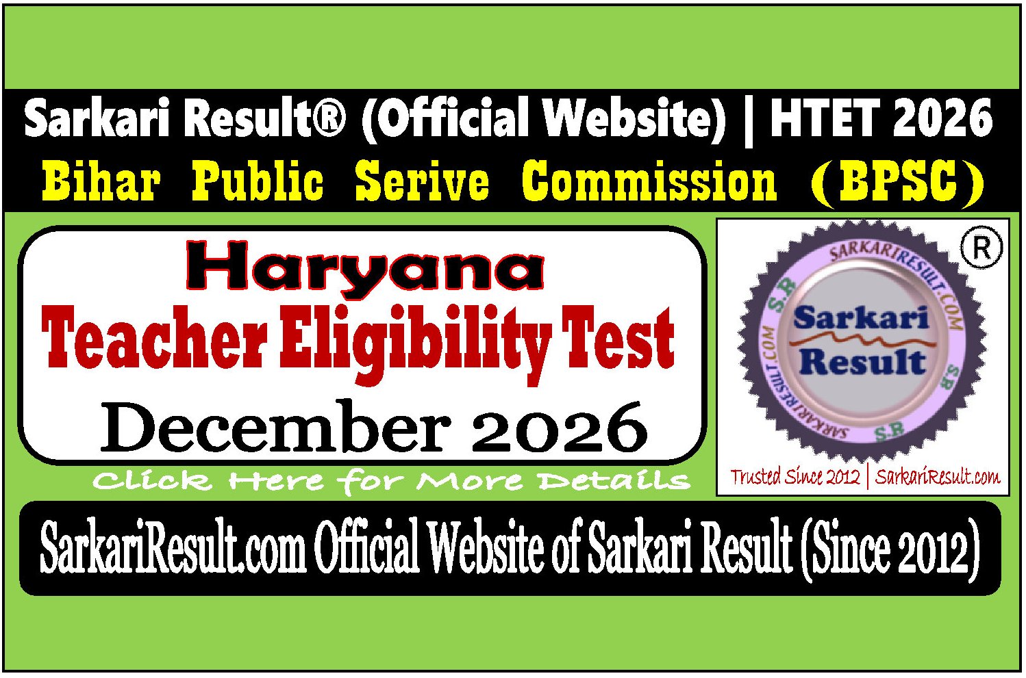 HTET December 2025