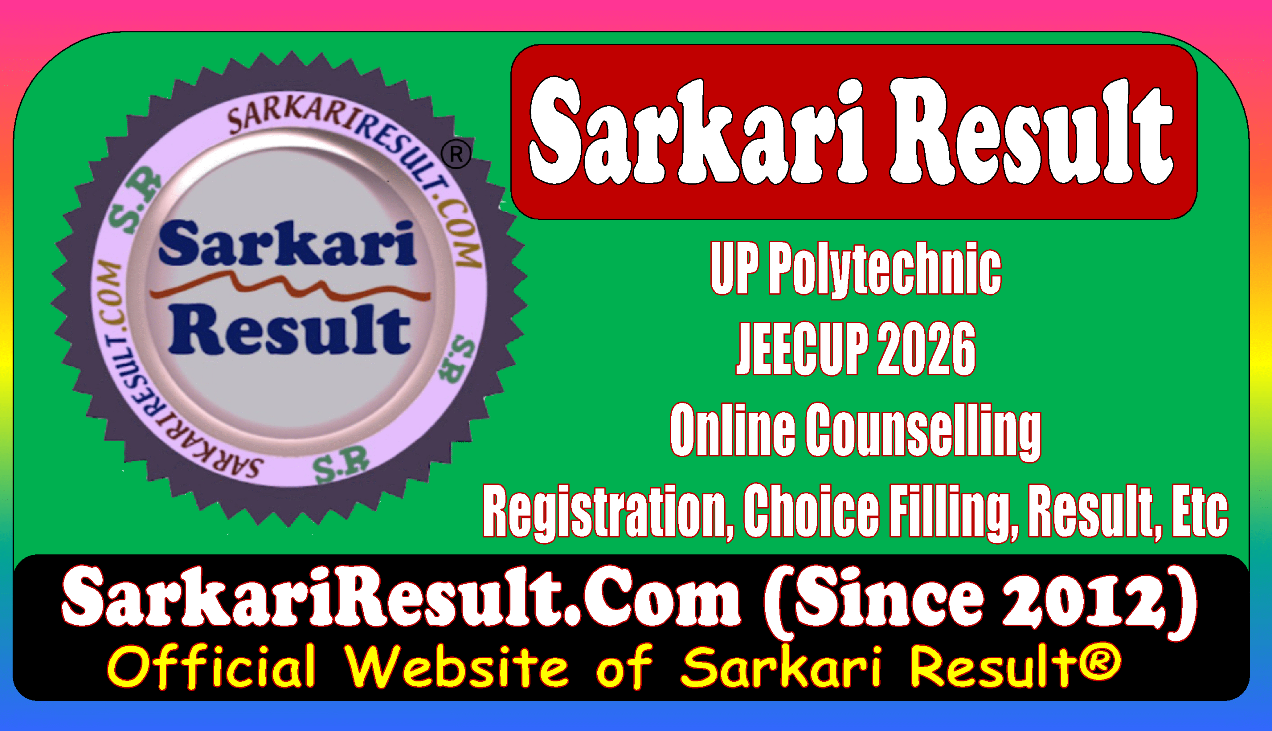Result Flash UP Polytechnic JEECUP 2026 Online Counselling UP Polytechnic JEECUP 2026 Online Counselling