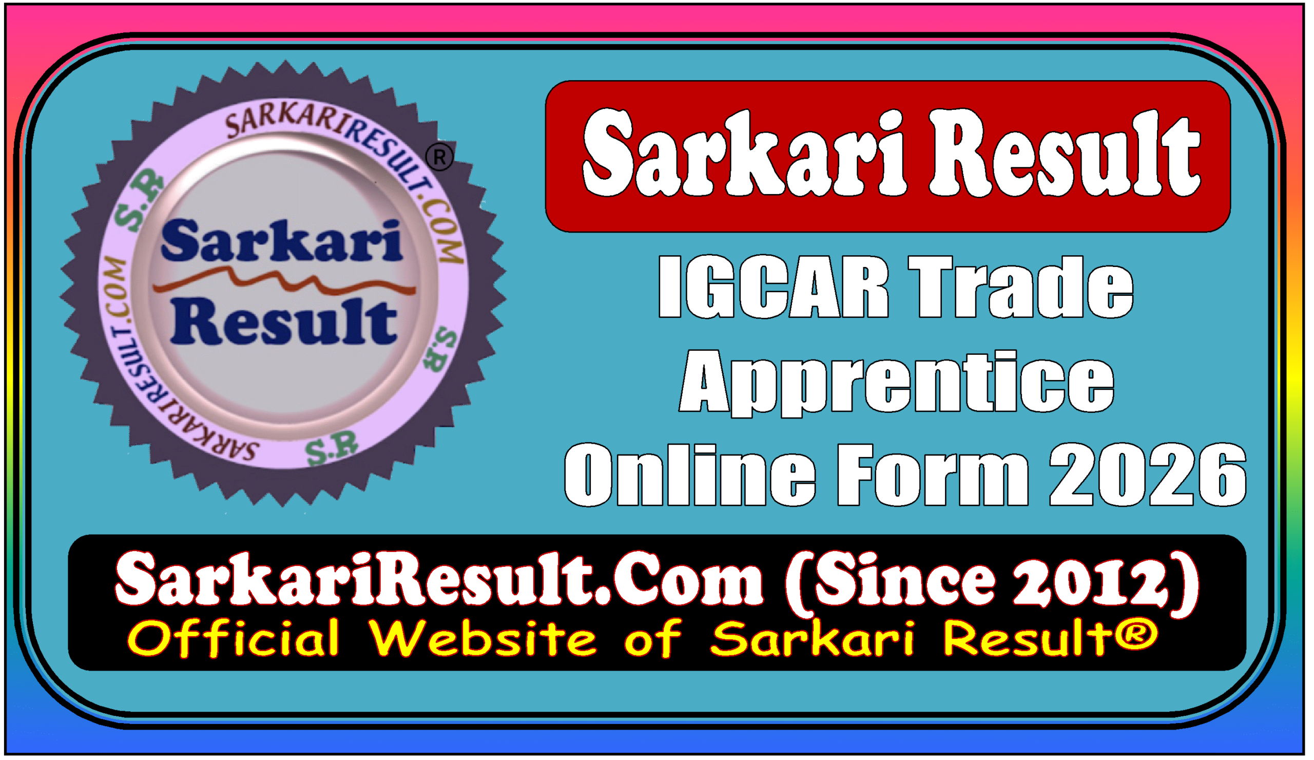IGCAR Trade Apprentice 2026 Apply Online IGCAR Trade Apprentice