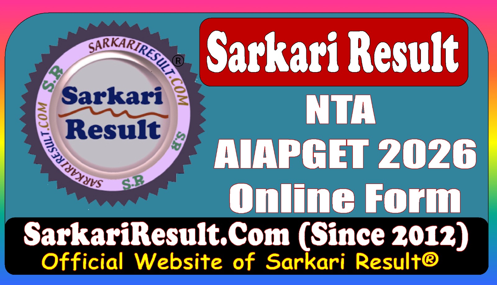 NTA AIAPGET Admissions 2026 NTA AIAPGET