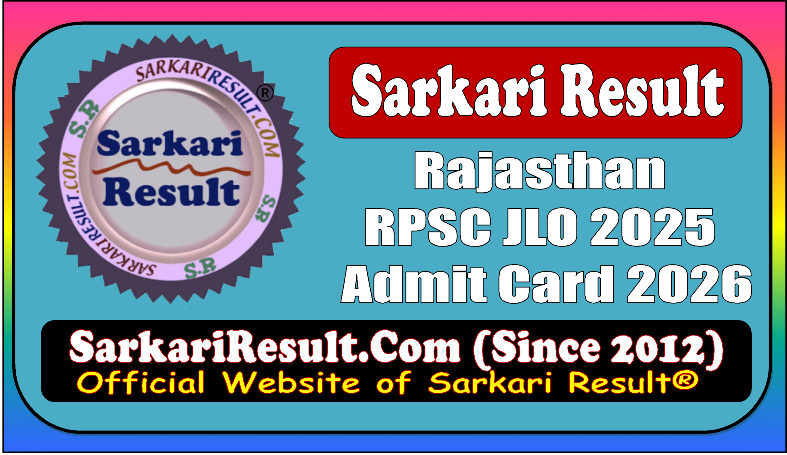 Rajasthan RPSC JLO