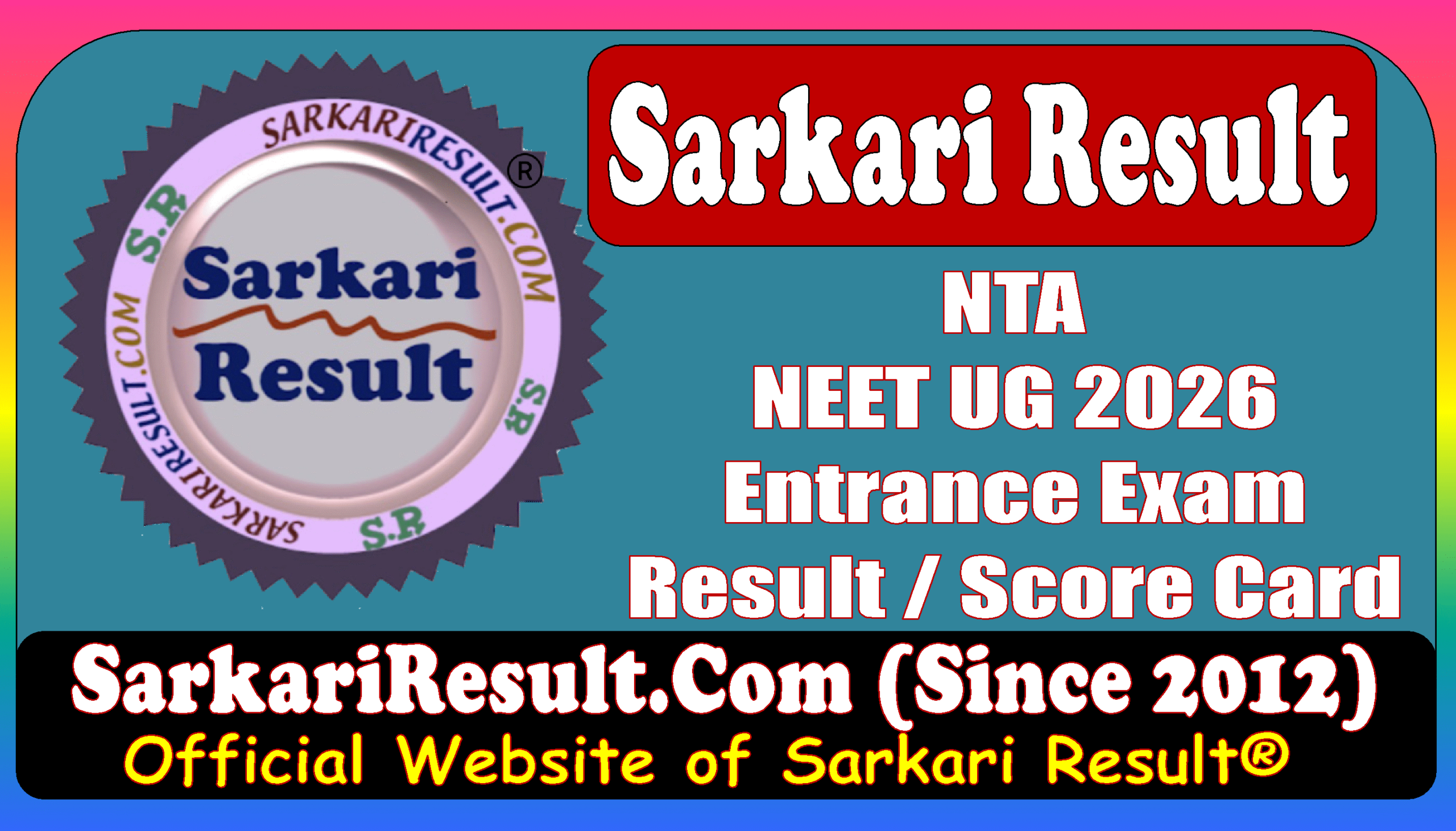 Sarkari Result NEET UG 2026 Result