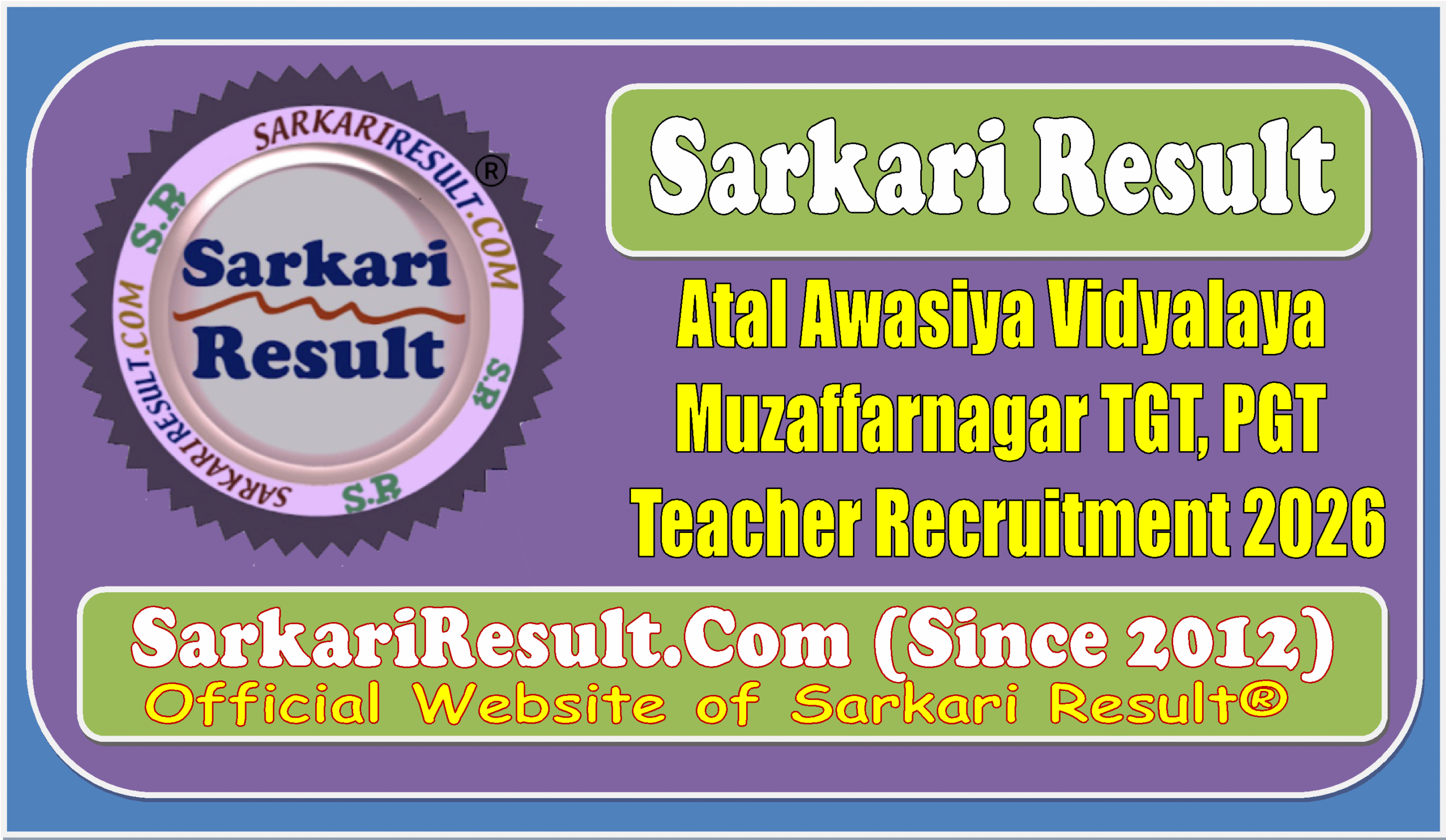 Atal Awasiya Vidyalaya Muzaffarnagar