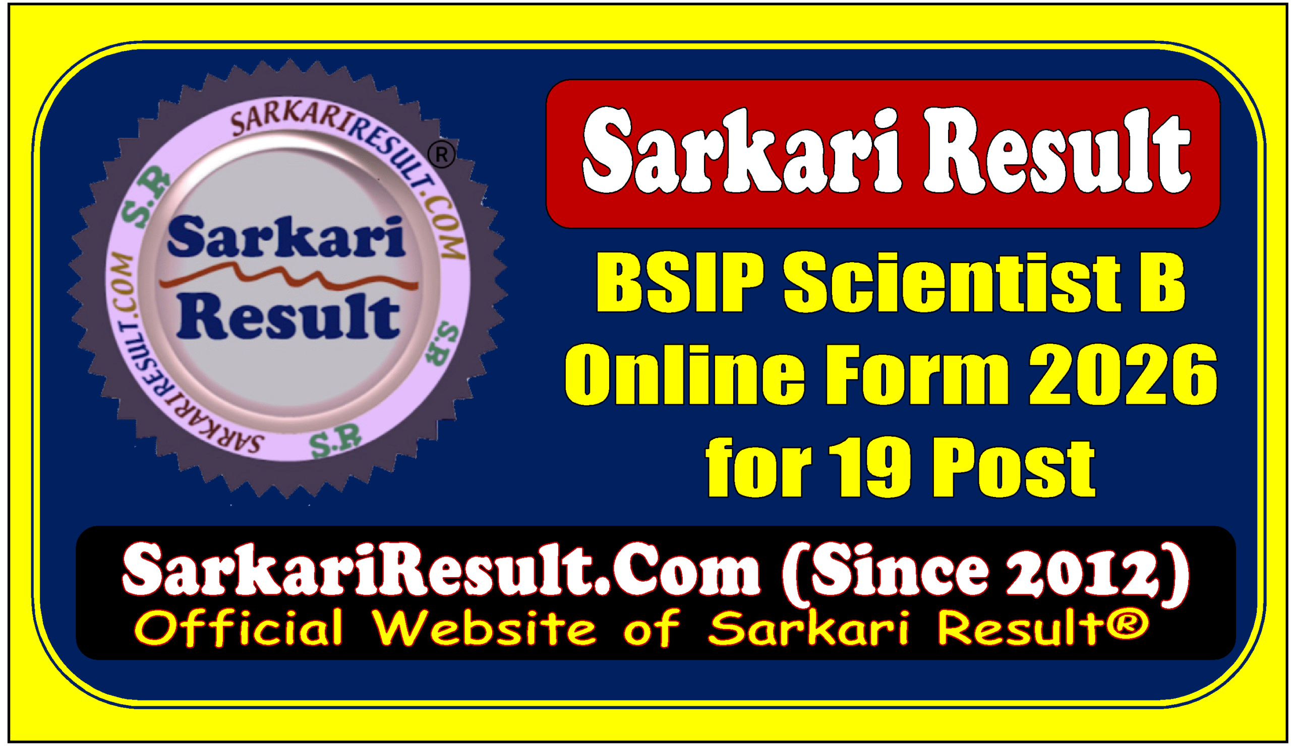 BSIP Scientist B