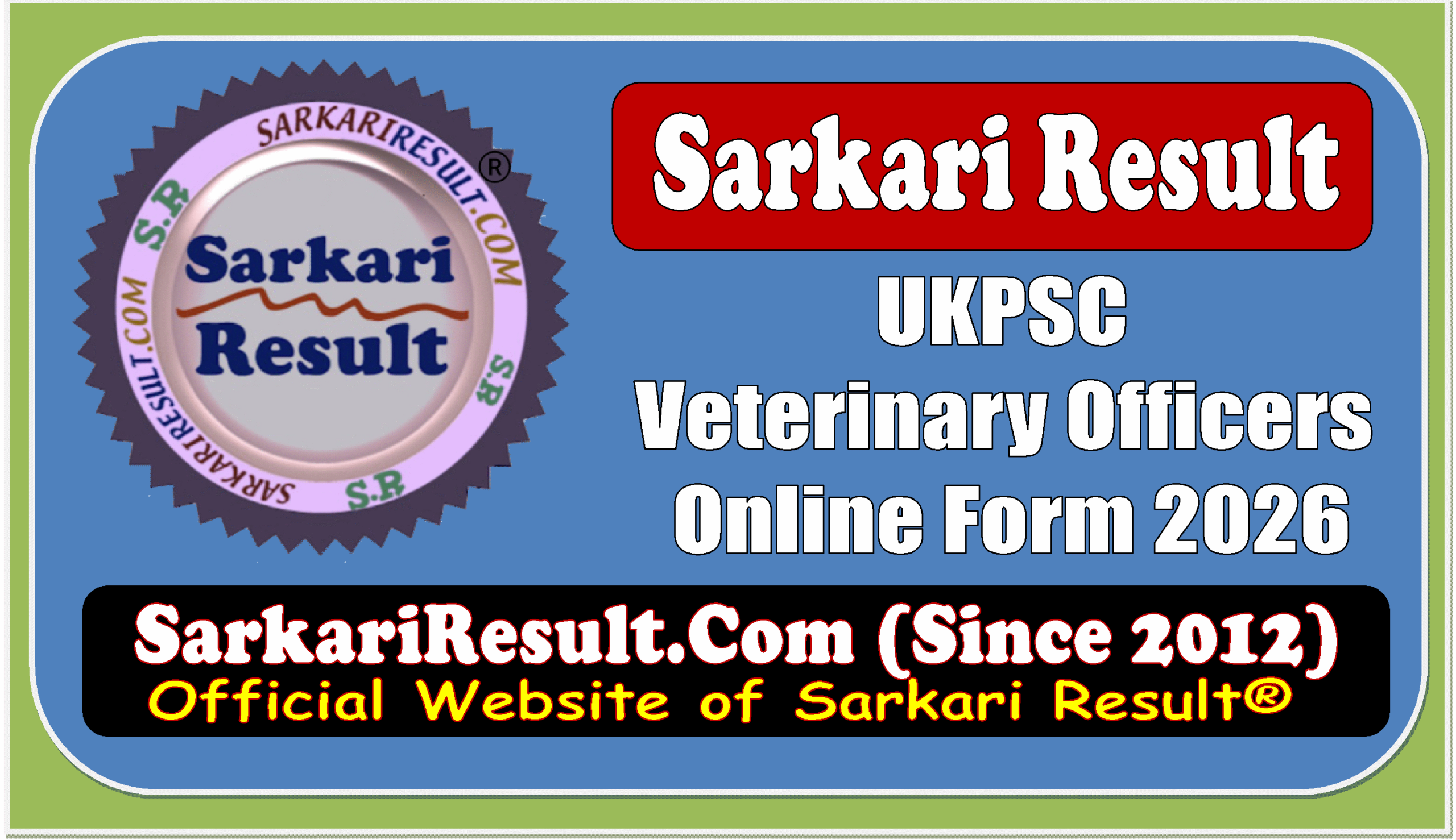 UKPSC Veterinary Officers