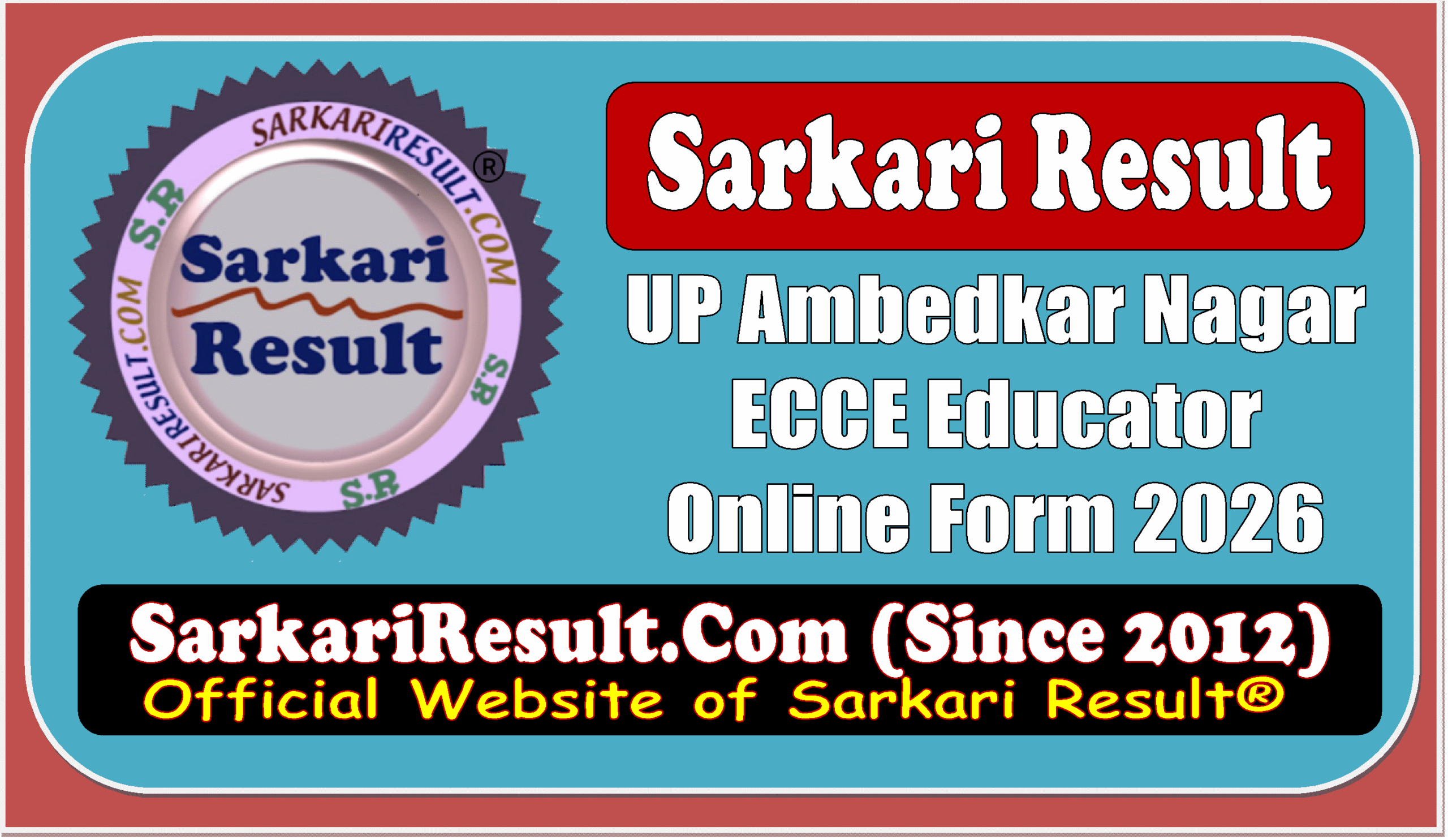 UP Ambedkar Nagar ECCE Educator
