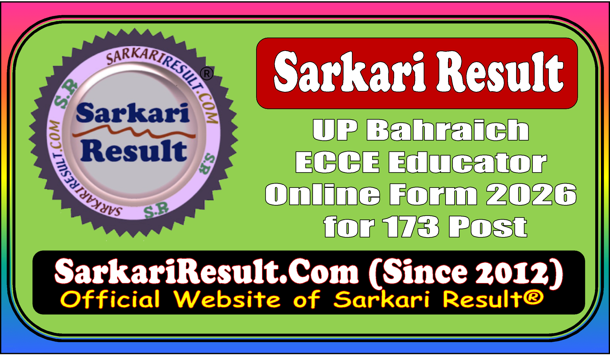UP Bahraich ECCE Educator