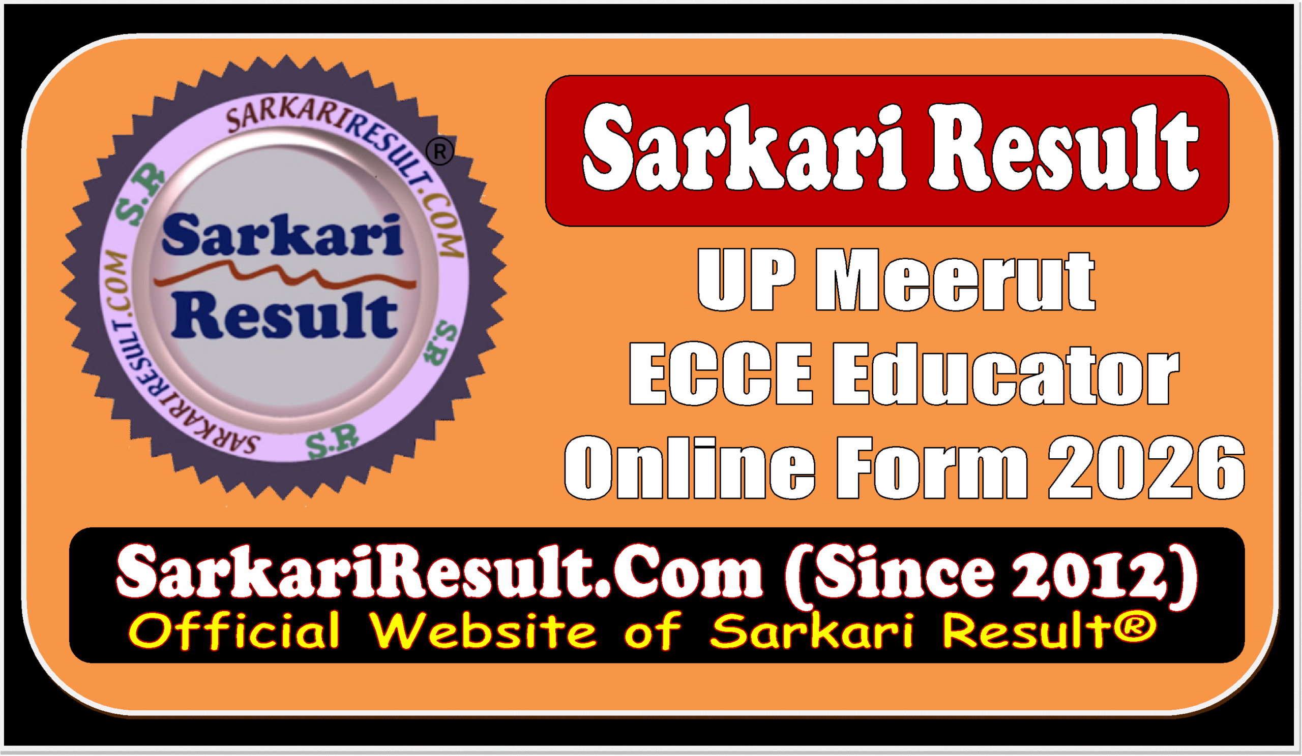 UP Meerut ECCE Educator
