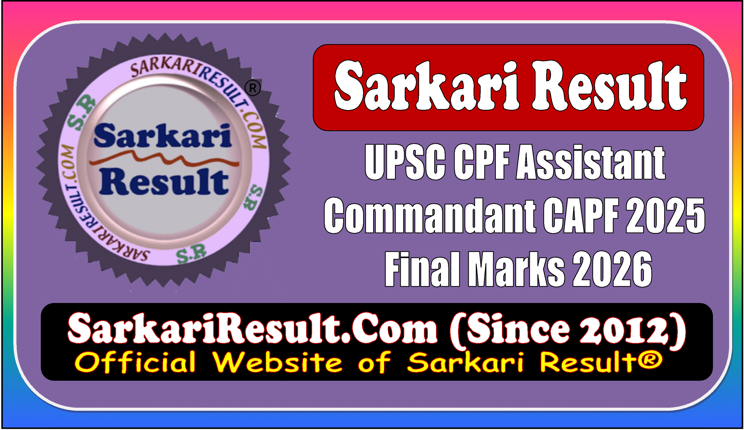 UPSC CPF