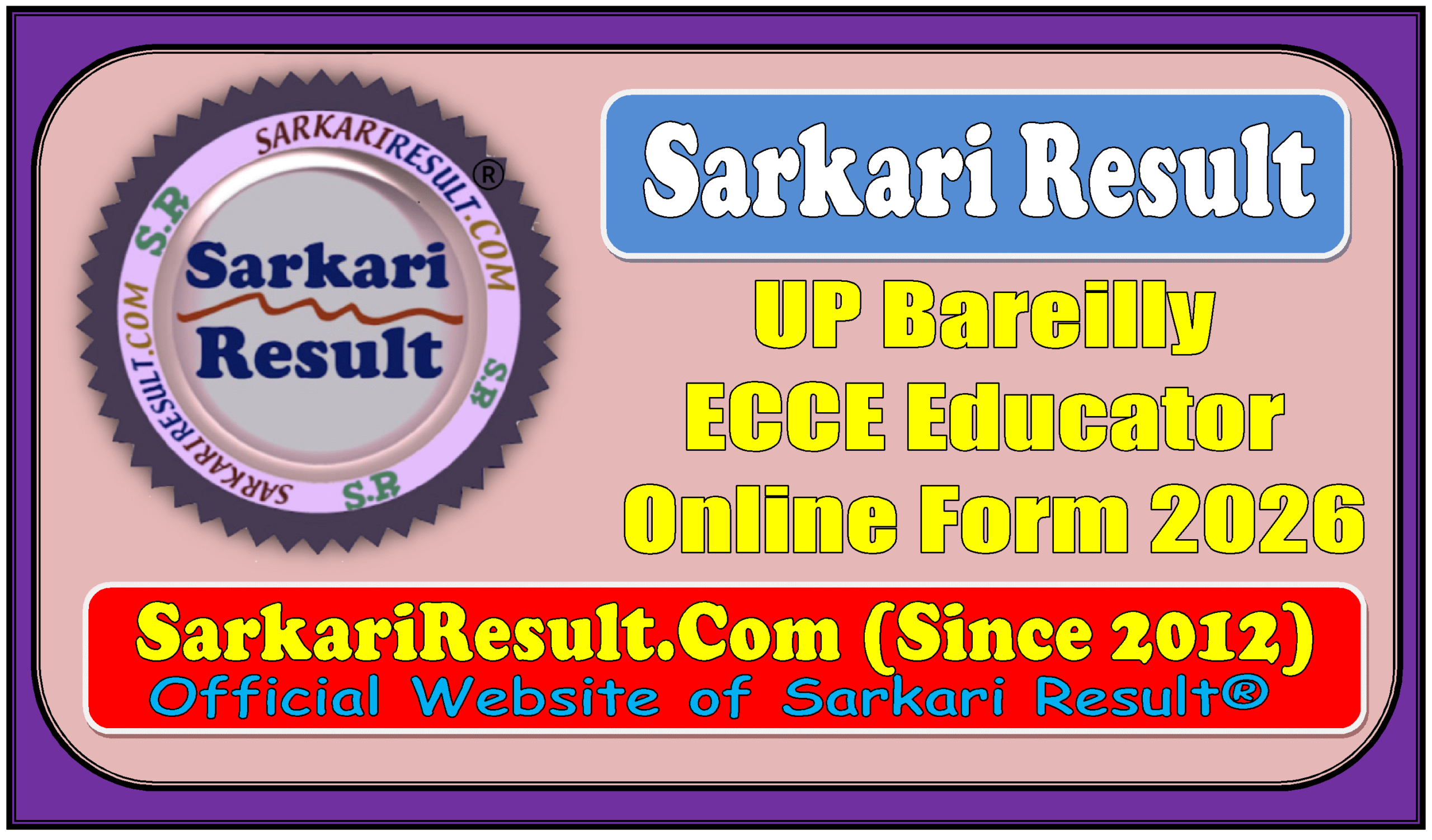 UP Bareilly ECCE