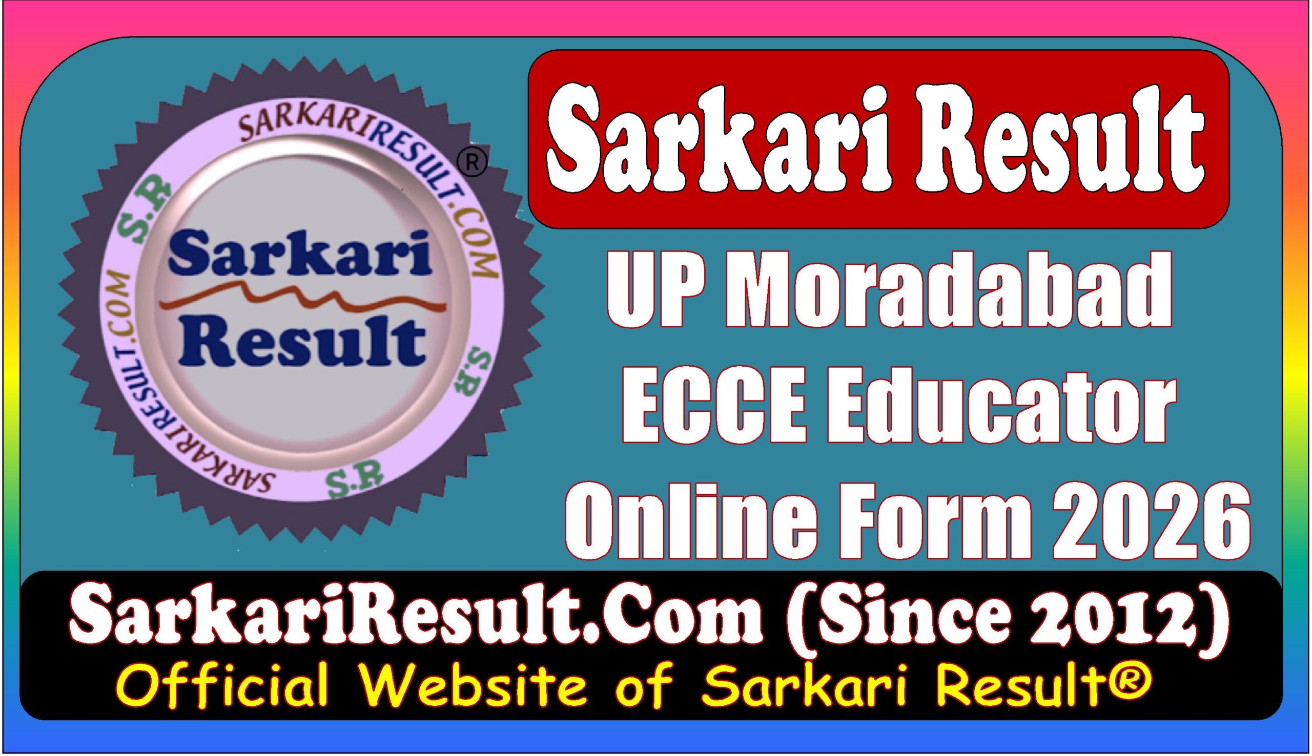 UP Moradabad ECCE Educator  